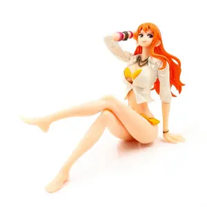 Bán buôn Anime hình OEM PVC Vinyl PU Đồ chơi chất lượng cao Bikini hào nhoáng quyến rũ Nami một pieced sexy hình sexy Nami