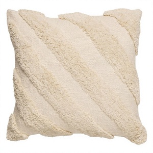 Abstract Tufted <b>Throw</b> Boho <b>White</b> Color Pillowcase Home Decorative 45*45cm Square Cushion Cove Eco-Friendly Custom OEM Wholesale - Product Image 1