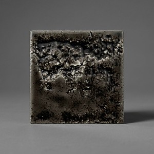 Piastrella Nera Bahia-13 13x13 Cm Spessore 9 Mm Lucida con Bordi Irregolari - Product Image 1