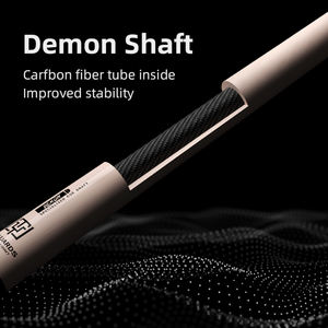 Taco <span class=keywords><strong>de</strong></span> <span class=keywords><strong>Billar</strong></span> Pool Serie TY LDH <span class=keywords><strong>de</strong></span> Baja Deflexión Punta <span class=keywords><strong>de</strong></span> 12.5 mm Flecha <span class=keywords><strong>de</strong></span> Arce <span class=keywords><strong>Americano</strong></span> Relleno <span class=keywords><strong>de</strong></span> Corcho y Carbono Agarre <span class=keywords><strong>de</strong></span> Cuero - Product Image 4