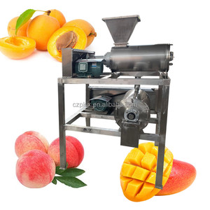 Công nghiệp Rau xoài dứa mứt pulper trái cây máy bột giấy extractor Cherry pulper + hoist 1 t/h Công suất - Product Image 2