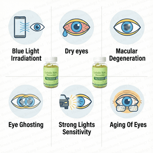 売れ筋のルテインとゼアキサンチンのグミは、ドライアイ、強い光の刺激、目の老化に最適です。 - Product Image 3