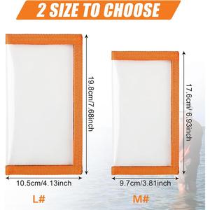 Sac d'emballage d'appâts en PVC transparent durable, résistant à l'eau salée, pour la pêche transfrontalière, article très vendu - Product Image 3
