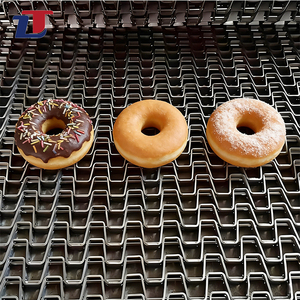 Convoyeur à bande en acier inoxydable haute <span class=keywords><strong>performance</strong></span> pour l'industrie de la boulangerie, avec chauffage uniforme et excellent drainage - Product Image 1