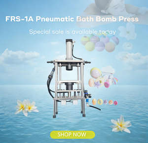 เครื่องกดทำบาธบอมแบบลม CNC แบบพกพา พร้อมแม่พิมพ์หลายขนาด สำหรับทำงานฝีมือ DIY ที่บ้าน ขั้นต่ำ 1 ชิ้น - Product Image 3