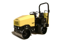 Compacteur vibrant autoporté RWYL51CT, vitesse 8 km/h, tambour en acier de 800 mm, réservoir d'eau de 150 L, mini rouleau compresseur, nivellement de petites surfaces