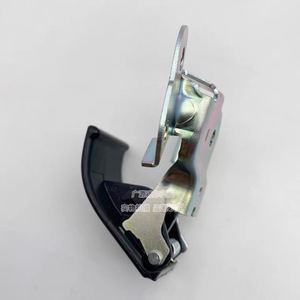 มือจับปลดฝากระโปรงขนาดเล็ก 51237149591 อะไหล่เปลี่ยนคันโยกฝากระโปรงเครื่องยนต์เหล็กสีดำ - Product Image 3