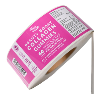 Tem nhãn decal trong suốt tùy chỉnh, in trắng, chống nước, chất liệu PVC vinyl, in ép kim vàng, tùy chỉnh bao bì - Product Image 4