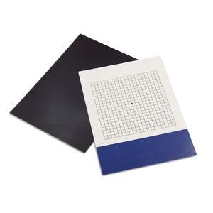 Imanes de nevera personalizados para pruebas visuales, imán de papel A5 con cuadrícula de Amsler para el cuidado de la salud, con adhesivo. - Product Image 4