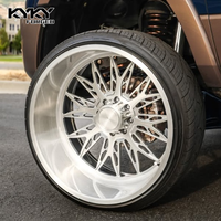 Jantes forgées 24x14 26x16 28x16 8x170 8x180 pour camions, jantes forgées à déport profond polies pour Ford F250 F350 et GMC Sierra 2500HD