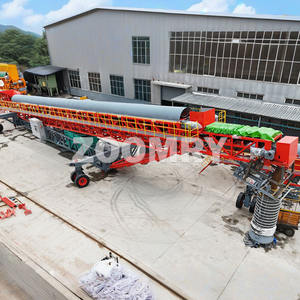 Cargador de barco móvil de apilamiento de material de Puerto Sistema de cinta transportadora giratoria radial telescópica - Product Image 4