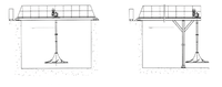 Aérateur mélangeur hyperboloïde efficace et dispositif d'agitation Machines de traitement de l'eau pour le traitement des eaux usées