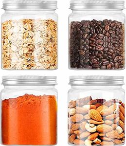 Wholesale 300ml PET Food Grade Plastic Peanut Butter <b>Jars</b> Screw Top Candy <b>Cookie</b> Containers - Product Image 3