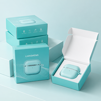 Boîte d'expédition pliable en carton écologique pour vente en gros, avec logo personnalisé imprimé, pour l'emballage d'électronique grand public et de téléphones portables