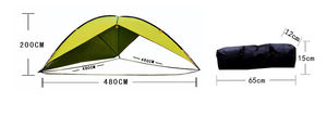 JWJ-002 usine extérieur triangulaire imperméable auvent Camping tentes pique-nique fête pare-<span class=keywords><strong>soleil</strong></span> tentes - Product Image 6