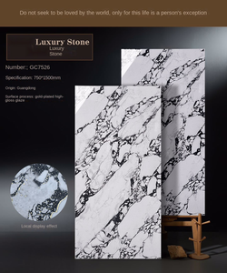Elegantes <span class=keywords><strong>paneles</strong></span> de pared de <span class=keywords><strong>piedra</strong></span> de lujo 750x1500 baldosas modernas <span class=keywords><strong>para</strong></span> el hogar <span class=keywords><strong>para</strong></span> <span class=keywords><strong>Exterior</strong></span>/baño/Cocina/sala de estar/Villa <span class=keywords><strong>para</strong></span> exteriores - Product Image 6