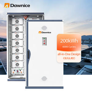 Système d'énergie solaire industrielle Dawnice 200 kW 100 kW Haute puissance Stockage d'énergie Batterie au lithium Système d'alimentation - Product Image 1
