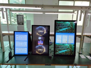 Mochila de publicidad LCD de 21,5 pulgadas, cartelera Digital, cartelera móvil, mochila para caminar humano, cartelera - Product Image 6