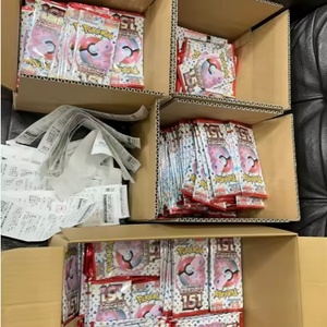 Sitio Web Oficial Pokémon Pack 151 Versión Japonesa No Sellada PTCG Primera <span class=keywords><strong>Generación</strong></span> 100% Original Papel Ae 14 Años 60x90 cm - Product Image 1
