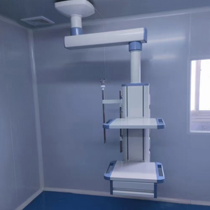 Manual Single Arm Steel/Plastic Medical Adjustable Table with Endoscope for <strong>Hospital</strong> ICU Ceiling Medical <strong>Gas</strong> <strong>Outlet</strong> - Product Image 5