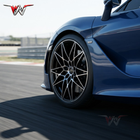 Rines de Aleación Cromados para Autos de Pasajeros, 437m 5x120 para BMW de 18 Pulgadas, 5x112 para Mercedes de 19 Pulgadas, Audi B9 S5