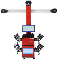 Pack garage 4-en-1 : Pont élévateur ciseaux, Démonte-pneus semi-automatique, Équilibreuse de roues, Alignement 3D des roues, Certifié CE, pour atelier 2026