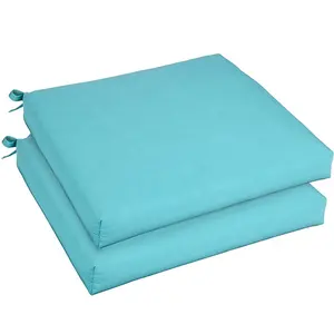 Bantal Kursi dan Bantalan Taman, Bantalan Kursi Inggris Biru Murah Dalam dan Luar Ruangan