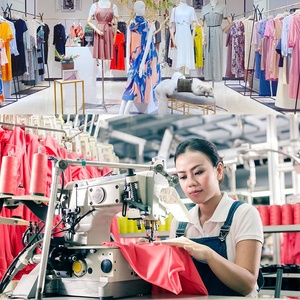 China High-Quality Brand Tailored Sewing Design Women's Custom Clothing Designer Service Manufacturer Garments <strong>Apparel</strong> - Product Image 2