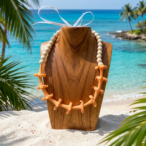 Chaînes de fleurs Puakeni Kenney en argile polymère hawaïenne faites à la main avec perles en bois, cadeau romantique, décoration de voiture - Product Image 2