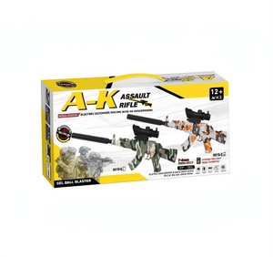 A-K Rifle de Asalto Eléctrico de Bolas de Gel de Agua 7-8mm M16-5 Pistola de Juguete Automática a Batería para Niños 12+ - Product Image 1