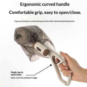 Recogedor de Excrementos de <span class=keywords><strong>Perro</strong></span> de Plástico, <span class=keywords><strong>Pala</strong></span> para Recoger Excrementos de Mascotas, Suministros para Paseos al Aire Libre - Product Image 5