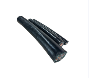 Câble de distribution d'énergie souterrain isolé en XLPE, blindé en fil d'acier, gaine en PVC, 0,6/1 kV YJV32 - Product Image 1