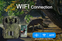 NOUVELLE Mini Caméra de Surveillance 4K 48MP avec Connexion Point & WiFi, Contrôle par APP, Caméra de Chasse sans Fil 940nm, Caméra Vidéo Miniature Discrète