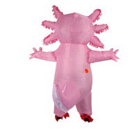 Costume gonflable de salamandre pour usine, accessoires de décoration gonflables pour Halloween et carnaval