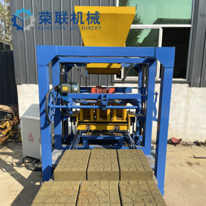 Fabrik Direkt vertrieb <span class=keywords><strong>Qt4</strong></span>-24 Profession elle Batch Beton Ziegel herstellung Maschine Fabrik Preis - Product Image 3