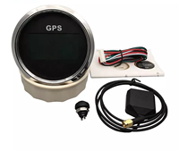 Compteur de vitesse GPS numérique réglable, rétro-éclairage Multiple, odomètre de pignon de moto, kilométrage compteur de voyage