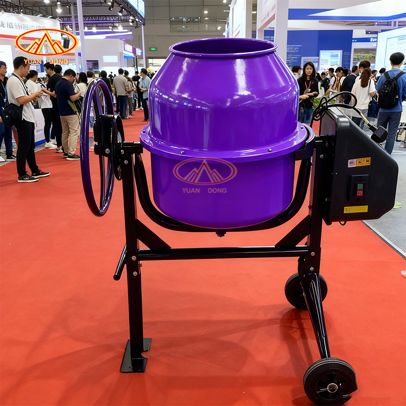Electric Small Movable Concrete Cement Mixer