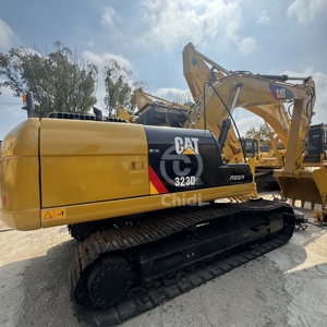 Used Original CAT 323D2L Hydraulic Crawler Excavator 23 Ton Second Hand Caterpillar Digger Construction Machinery for Sale 325 - Product Image 2