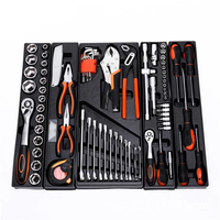 Ensemble de 85 outils à cliquet rapide, kit combiné de clés à douille multifonctionnelles avec boîte à outils