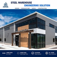 Edificio de Almacenamiento de Acero, Estructura Prefabricada, Taller de Fabricación, Instalación de Almacenamiento para Proyectos de Expansión Industrial