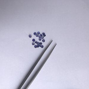 Piedras preciosas sueltas de corte redondo facetado de iolita Natural de 1,5mm del fabricante, proveedor a granel, piedra Real en línea para fabricación de joyas DIY - Product Image 1