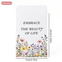 Amplop Hadiah Dompet Perekat Sendiri dari Kertas Kraft dengan Cetak Digital untuk Kemasan Penyimpanan Biji Bunga Rapeseed