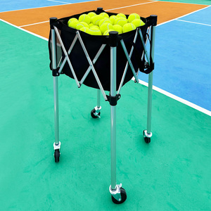 Chariot à roulettes pour balles de tennis, équipement pour l'entraînement et la pratique - Product Image 2