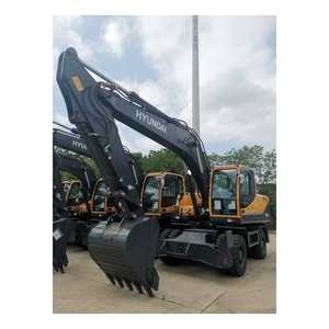 Nueva Excavadora de Ruedas Hyundai 210W-9T 2025 con Motor Cummins, Sistema Hidráulico Kawasaki, 21 Toneladas, EURO 2, 1 Año de Garantía, Rodamientos de Engranajes en Stock - Product Image 1