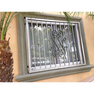 De hierro forjado modernas ventana de seguridad de diseño de la parrilla de bares para windows - Product Image 5