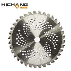 Hoja de corte de hierba, hoja de <span class=keywords><strong>sierra</strong></span> de acero, circular, plantas de hierba, tct, para la venta - Product Image 1