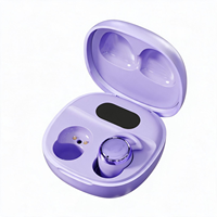 Écouteurs intra-auriculaires X62 Pro Mini pour le sommeil, design invisible pour dormir sur le côté, indicateur de batterie LED, étanchéité IPX3, réduction du bruit
