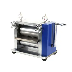 Venda quente Manual Lab Roller Press Machine para Lithium ion Battery