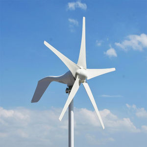 Uso en el hogar 400W 12V 24V <span class=keywords><strong>Mini</strong></span> <span class=keywords><strong>molino</strong></span> de viento turbina eje Horizontal generador de viento - Product Image 5