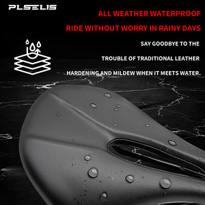 Plselis <span class=keywords><strong>Selle</strong></span> de vélo de route en éponge épaisse et douce, <span class=keywords><strong>selle</strong></span> de vélo légère et imperméable, poids 306g. <span class=keywords><strong>Selle</strong></span> de vélo ergonomique - Product Image 5
